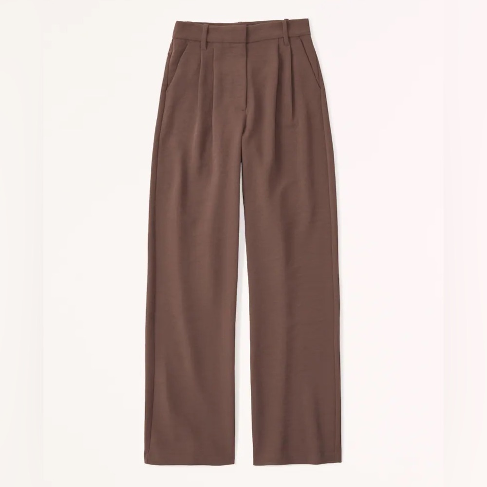 A&F Sloane Tailored Premium Crepe Pant